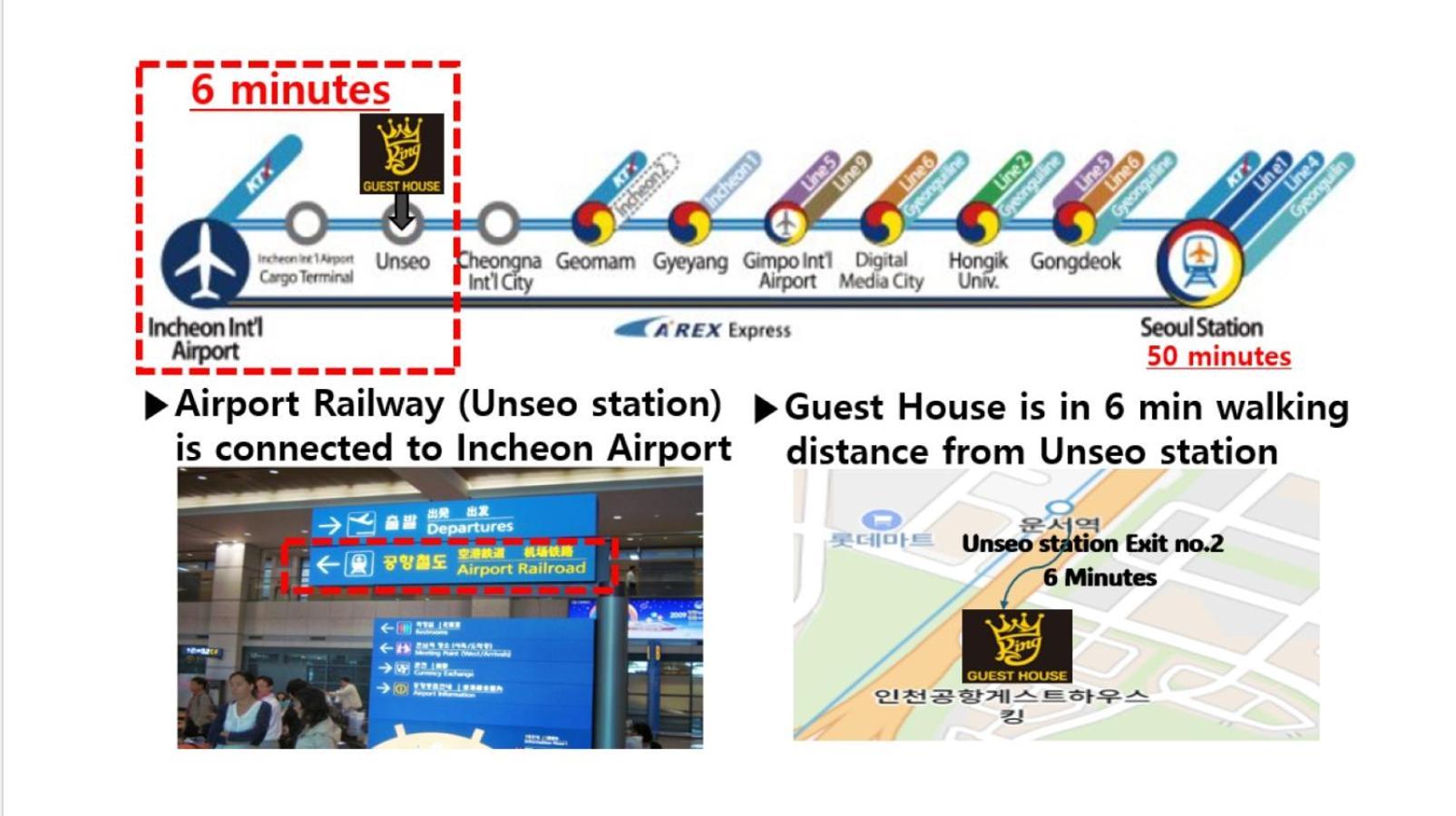 Incheon Airport Guest House King Ngoại thất bức ảnh